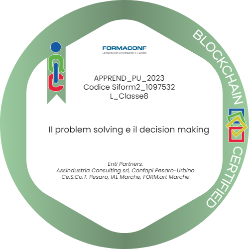 SEZ3_8.2_Il problem solving e il decision making_L8